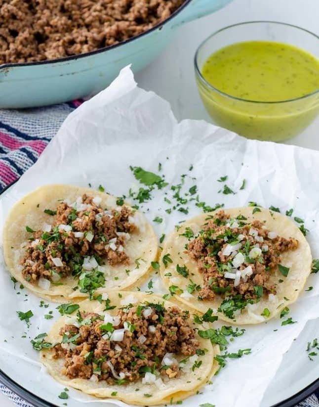 Vibrant TVP Tacos recipes